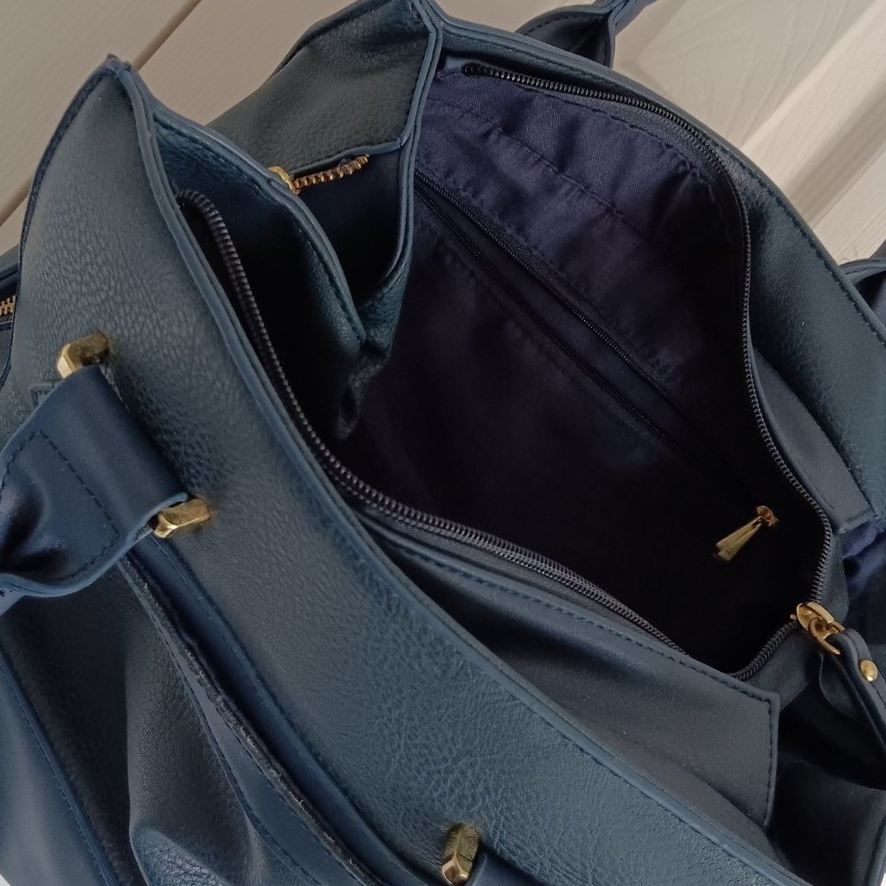 Navy Blue Handbag - Picture 4 of 4